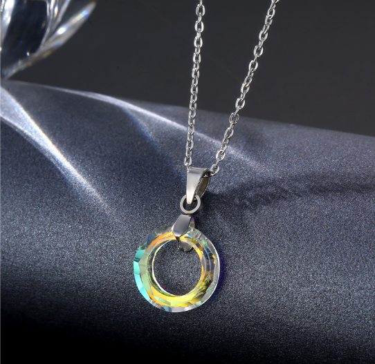 Elegant Crystal Necklace Options