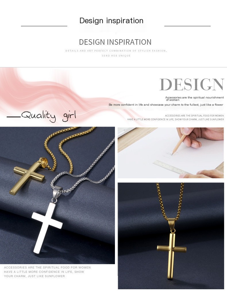 Κολιέ με σταυρό 2