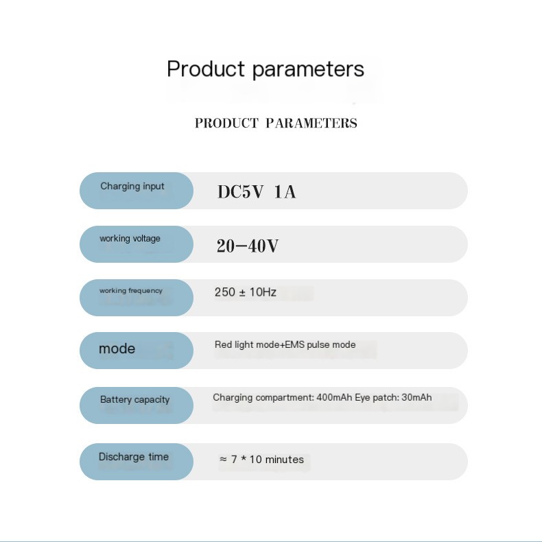 RF Eye Care Device in use