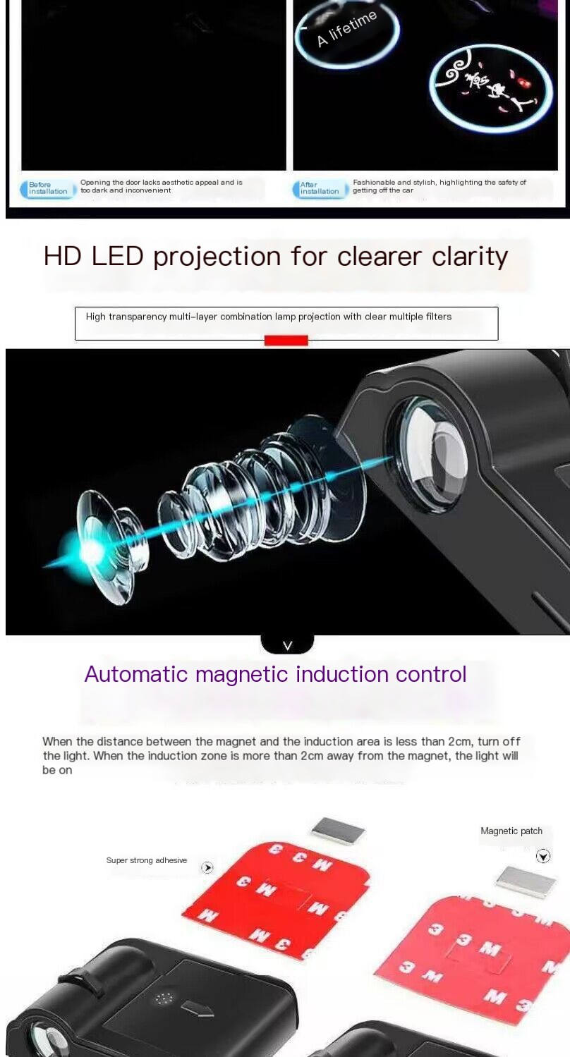 Car Door Projector