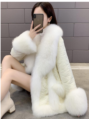 Winter fur coat short Slim Haining special fox fur wholesale Korean fur