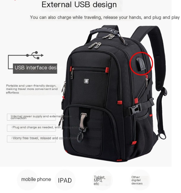 Large Capacity Computer Bag Image 2