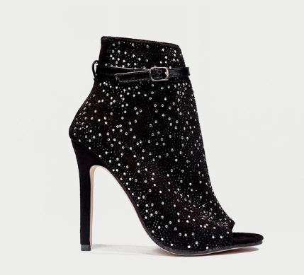 Rhinestone Sandals 1