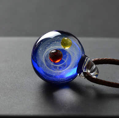 Creative Glass Pendant Necklace 7