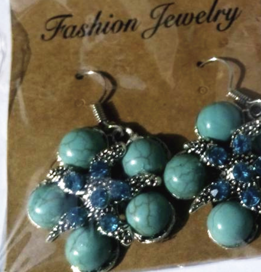 Elegant Turquoise Earrings