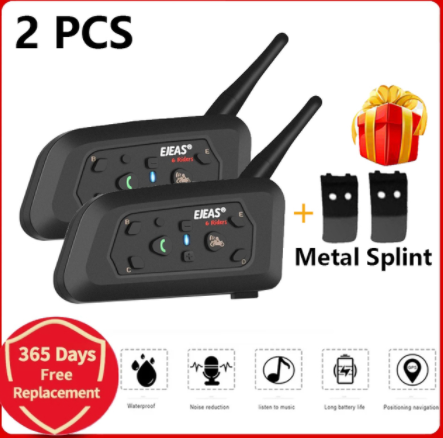 Ejeas v6 pro bluetooth capacete-1 Pieces V6 PRO image