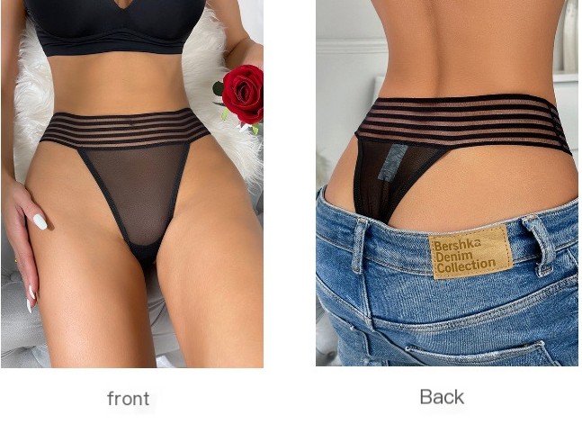 High-waisted seamless culotte
