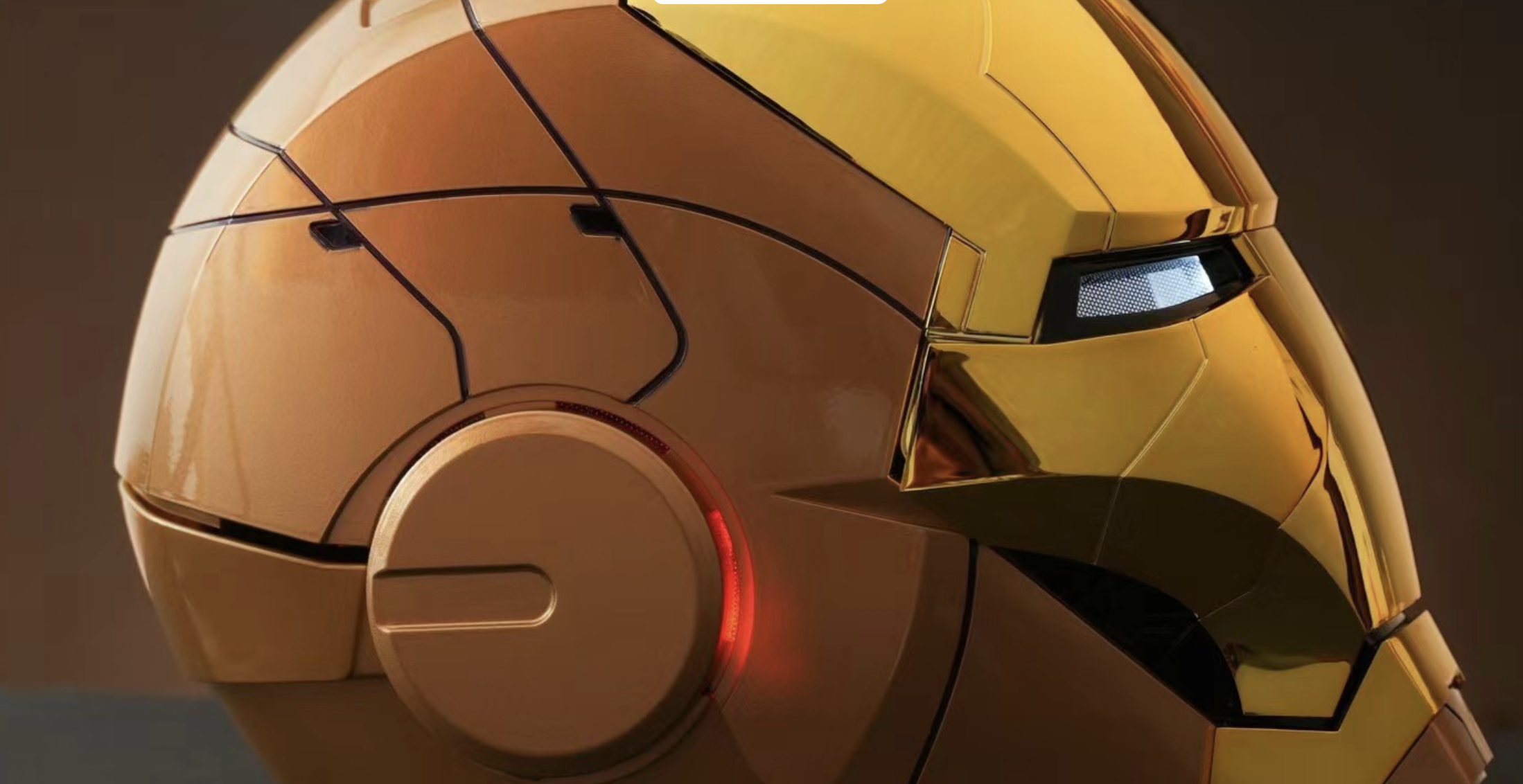 Iron Man MK5 Helmet Golden Variant