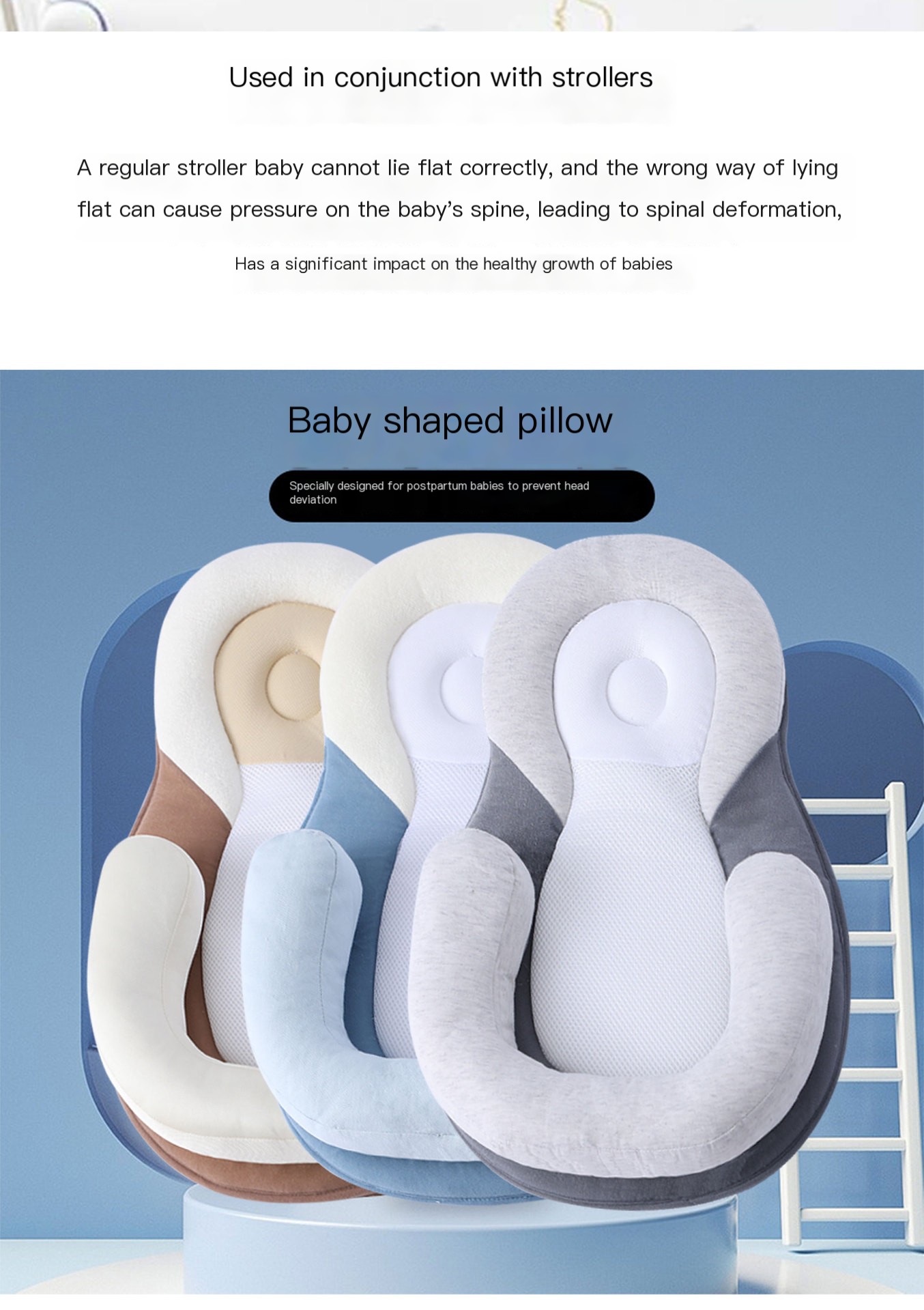 Baby Shaping Pillow Image 4