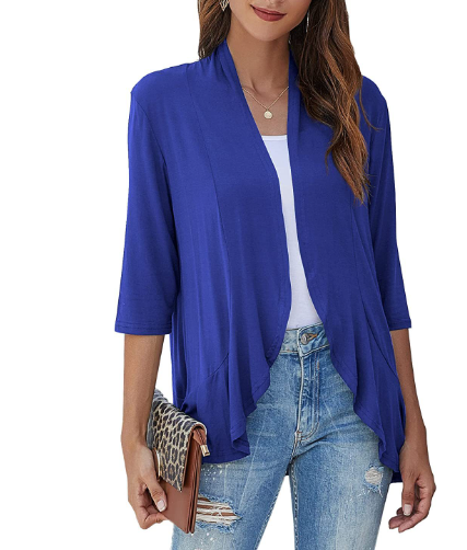 Valentina cardigan color options