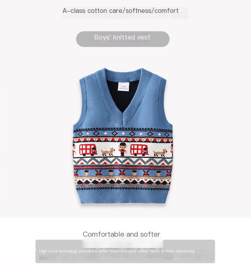 Knitted Baby Vest 1