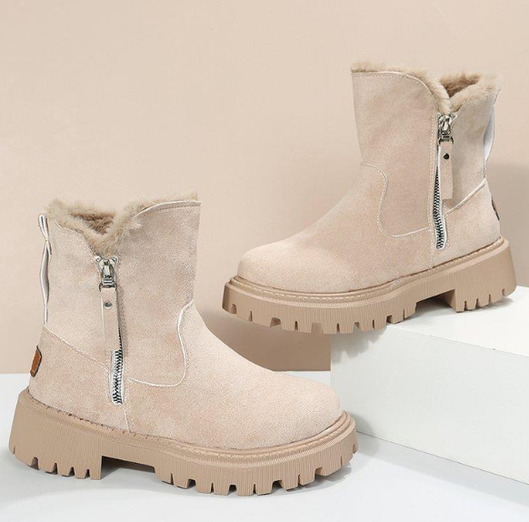 Thick Plush Snow Boots