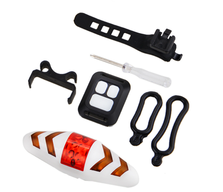 Bicycle Taillight in Use