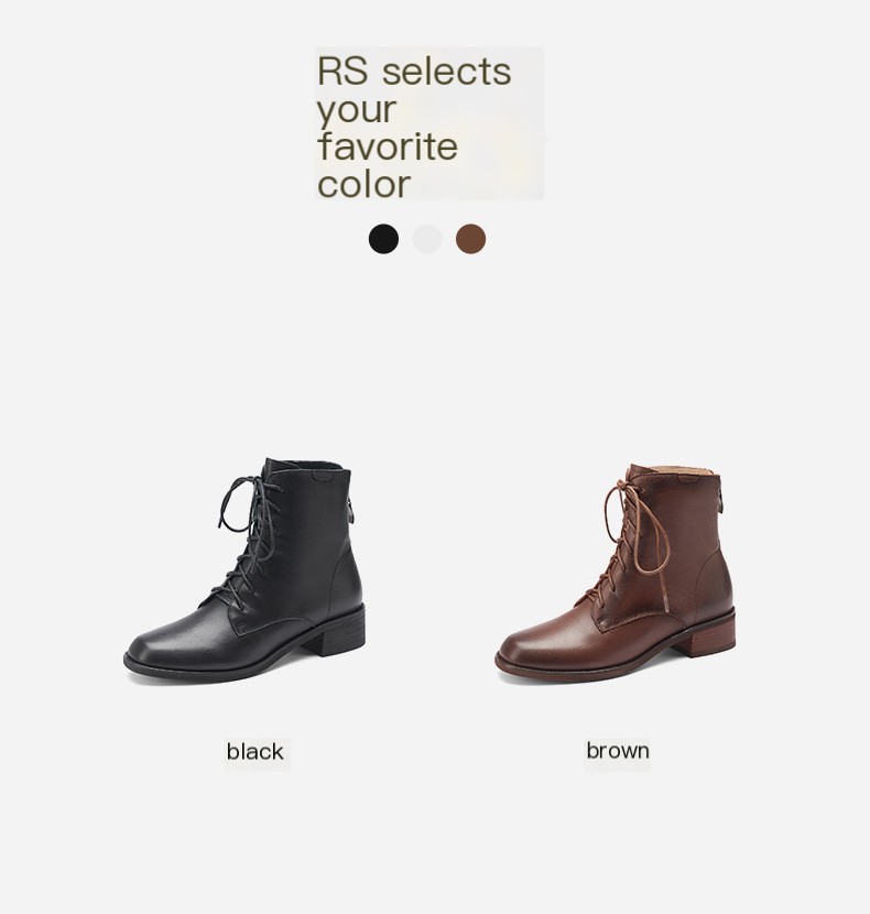 Brown Slimming Martin Boots 3
