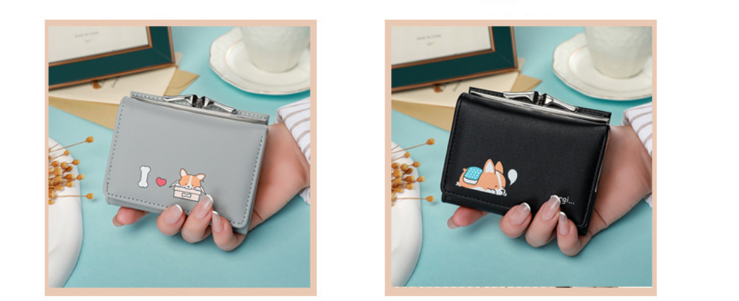 Cute Japanese Girl Heart Coin Purse