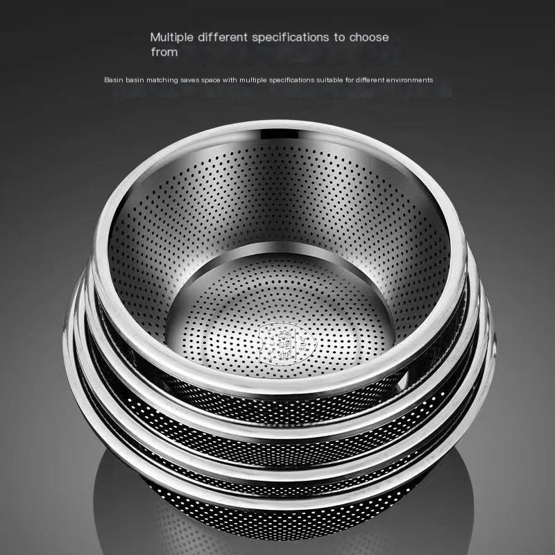 Stainless Steel Slicer Household Drain Basket Image 1