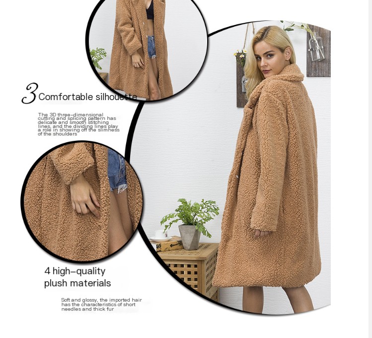 Faux Fur Coat Image 3