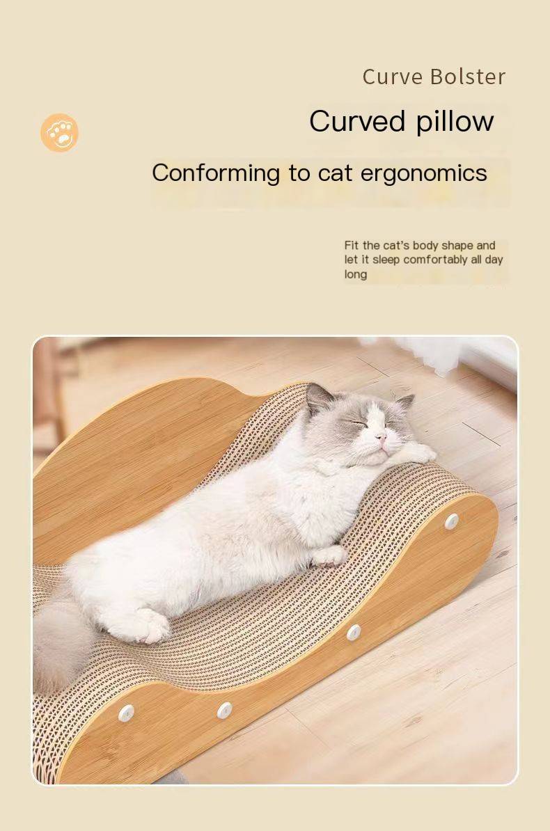 Cat Scratching Lounge Image 5