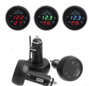 3-in-1 USB Car Charger