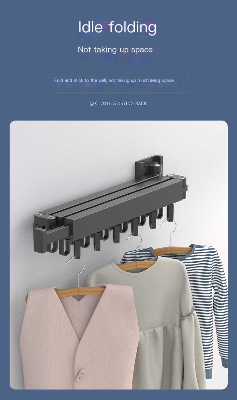 Compact Retractable Wall Hanger Image 3