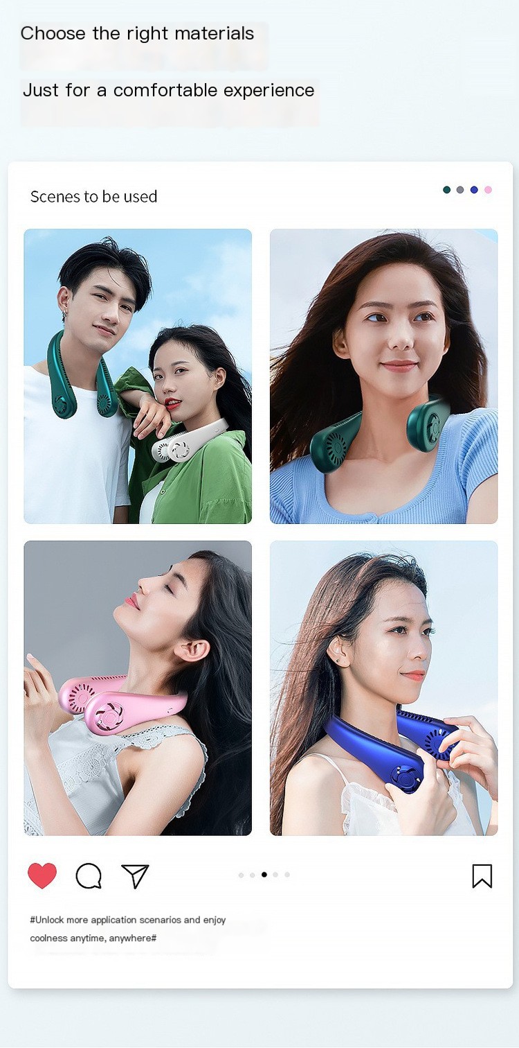 Portable Neck Fan Image 2