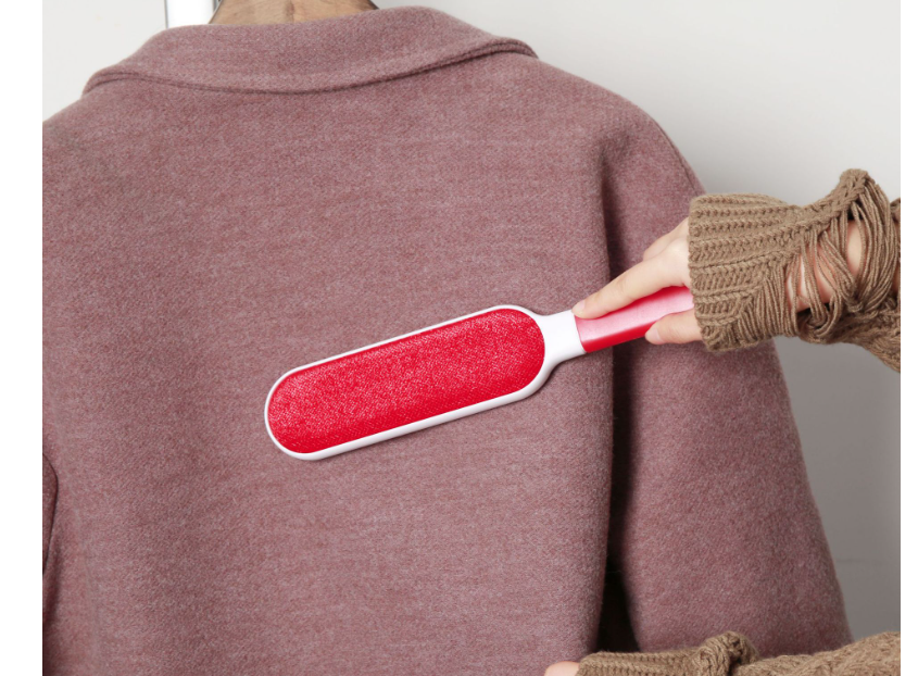 Lint Brush Red and Orange