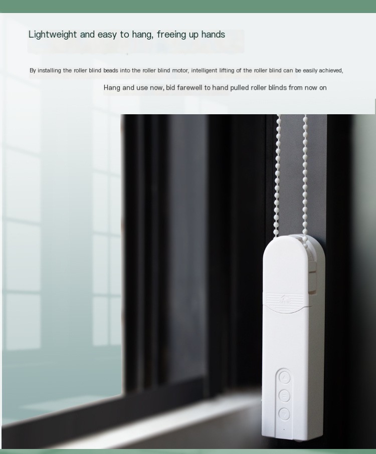 Wifi Remote Control Rope Pull Bead Venetian Blind Motor