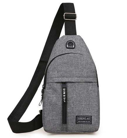 Men's Sling Bag Gray