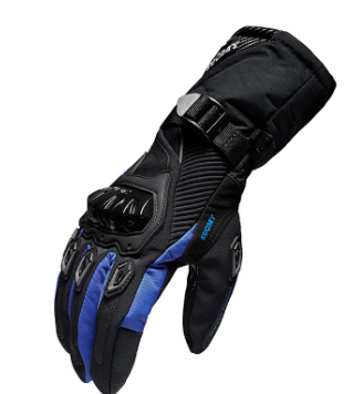 Motorcycle Gloves Blue