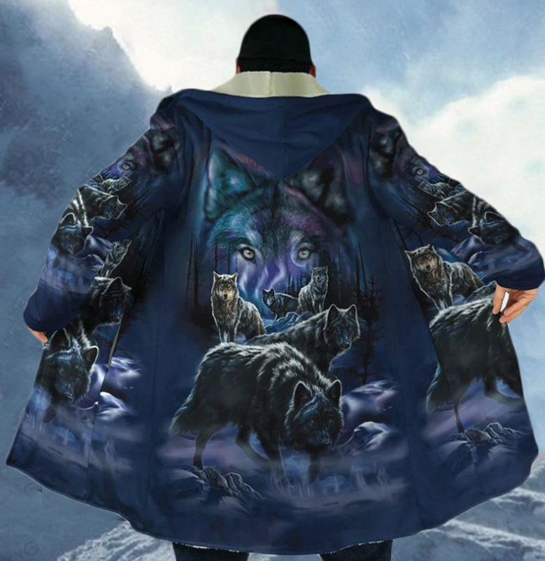 Cloak and Sweatpants Combo Set