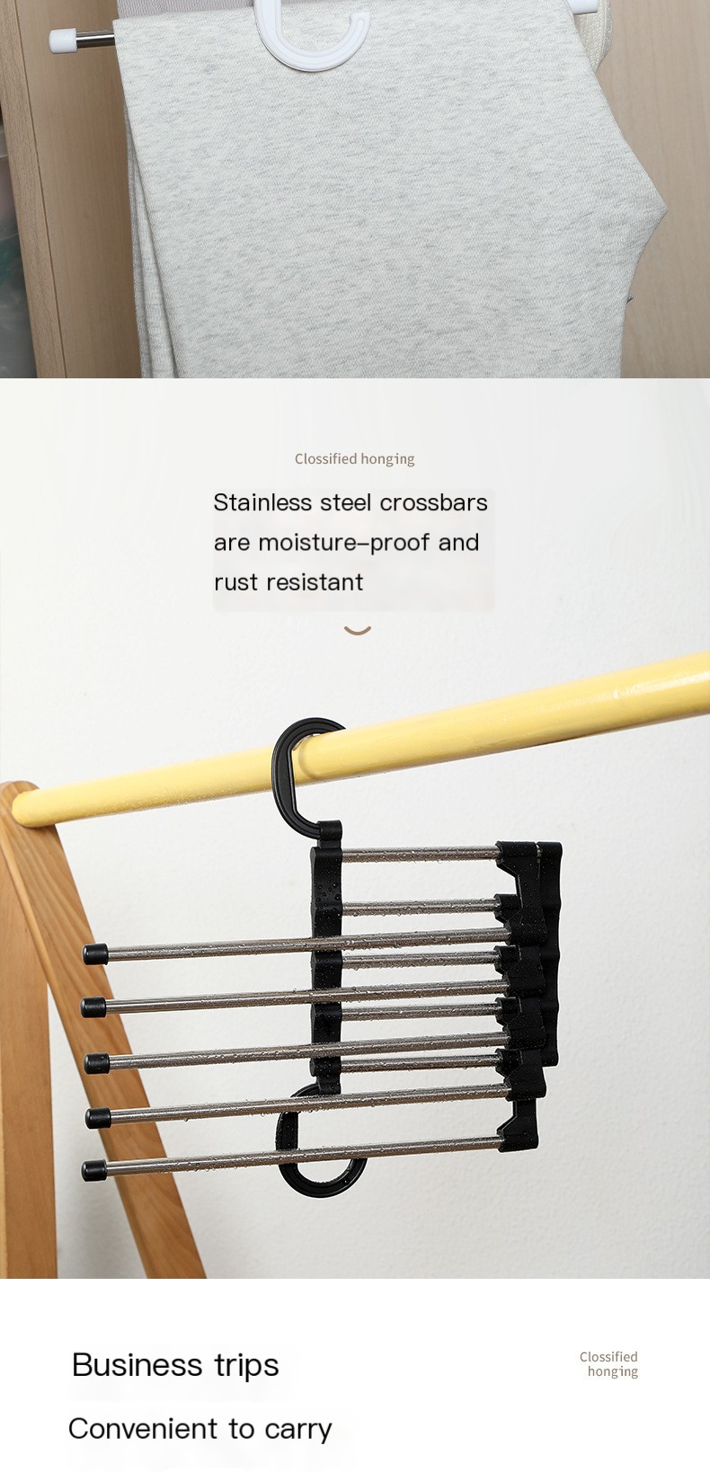 Folding Trousers Rack - Image 9