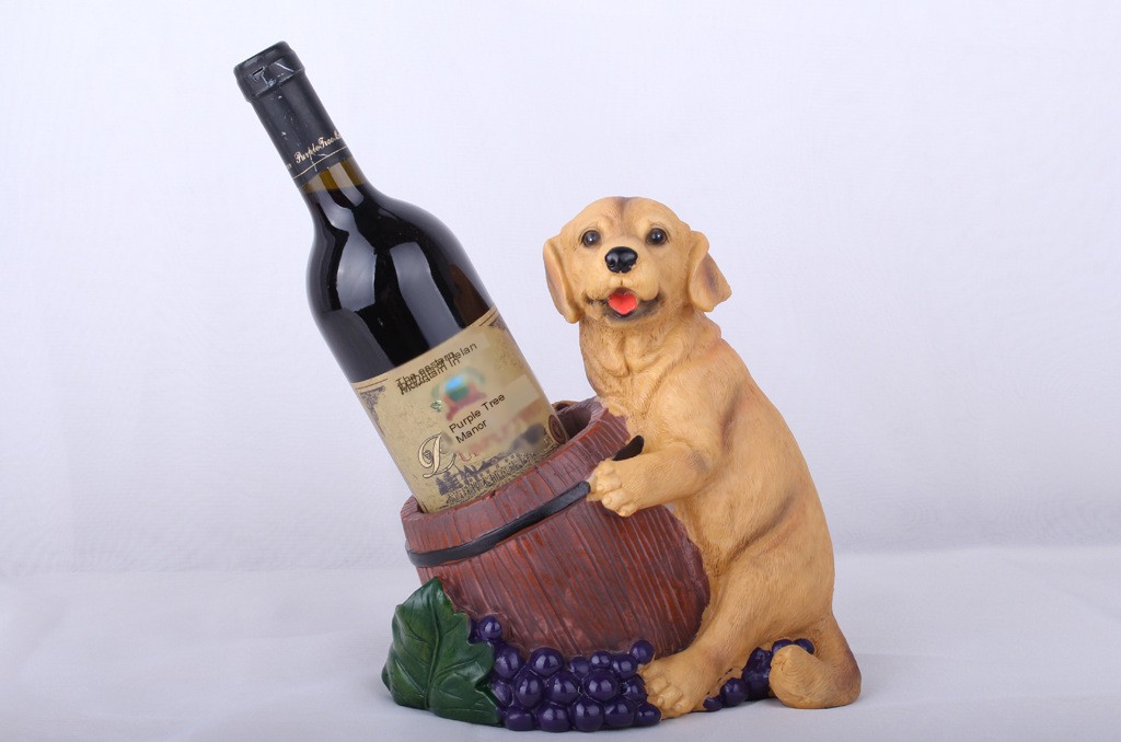 Cartoon Dog Wine Rack - Image 2