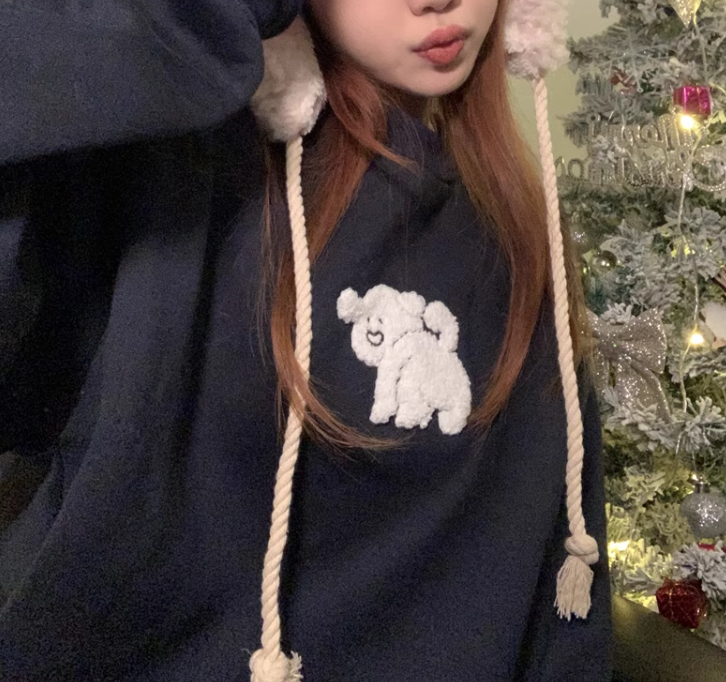 Polar fleece sweater