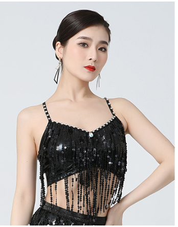 Sling Tassel Dancing Dress Image 4