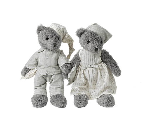 Gray Teddy Bear Image 3