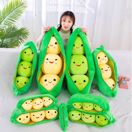 Pea Pod Plush Pillow 4