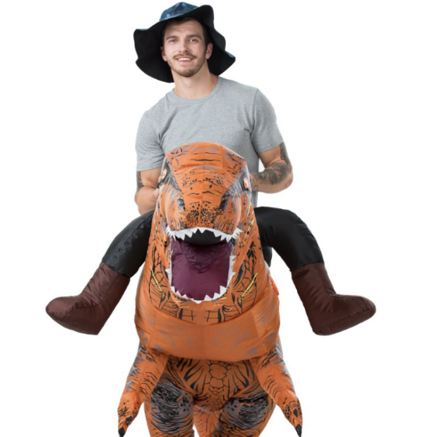 Inflatable T-Rex Costume Image 3