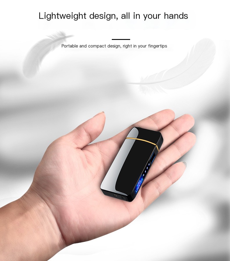 Electric Plasma Arc Lighter - Design Variation 7 - Windproof Performance