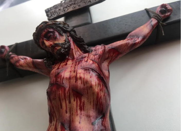 Handmade Realistic Crucifix - Image 3