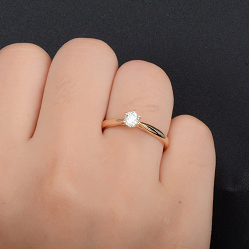 Platinum-Plated Diamond Ring 2