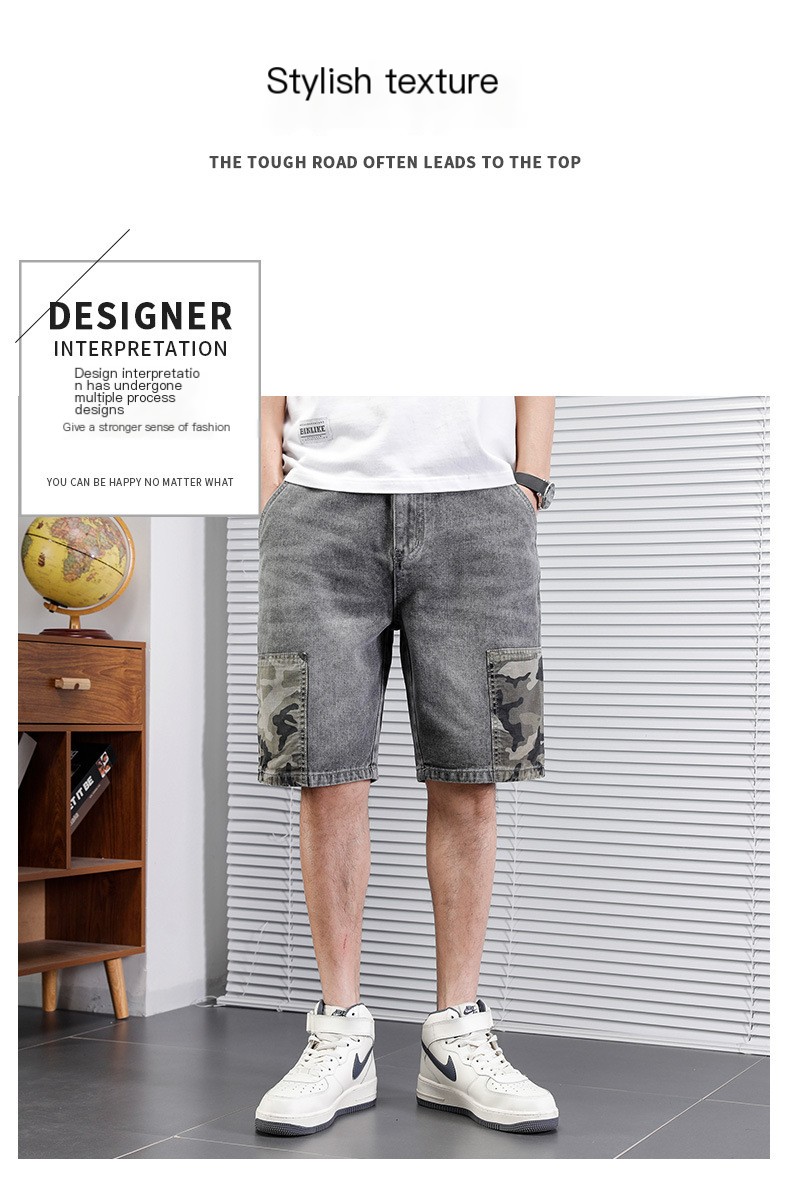 Camouflage Overalls Shorts 3