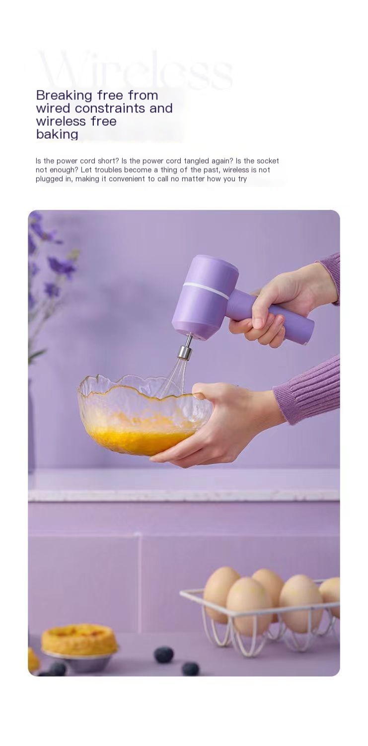 Mini Electric Whisk - Easy to Use
