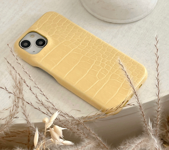 Pattern Leather Phone Case Fit