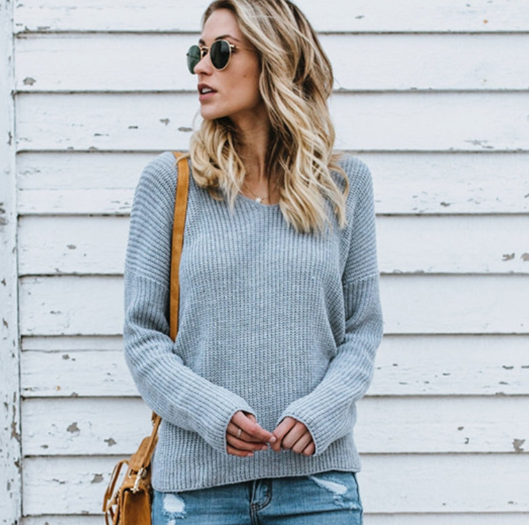 Knitted Sweater Image 2