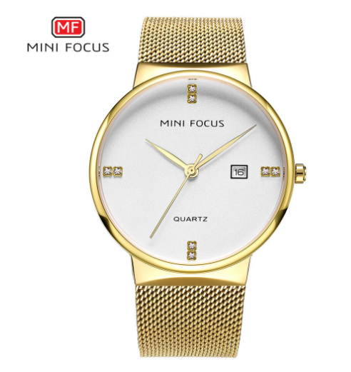 Reloj deportivo de cuarzo ultrafino con escala de diamante (Imagen 3)