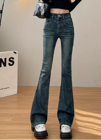 Women's Cotton Jeans Image 3