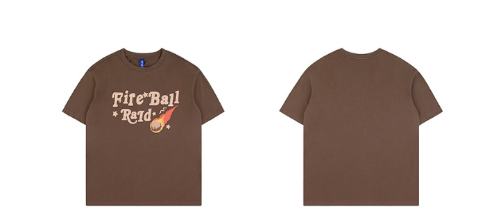 Casual Letter T-shirt with playful design