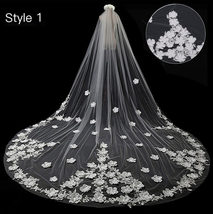 Voile de mariée Style 7