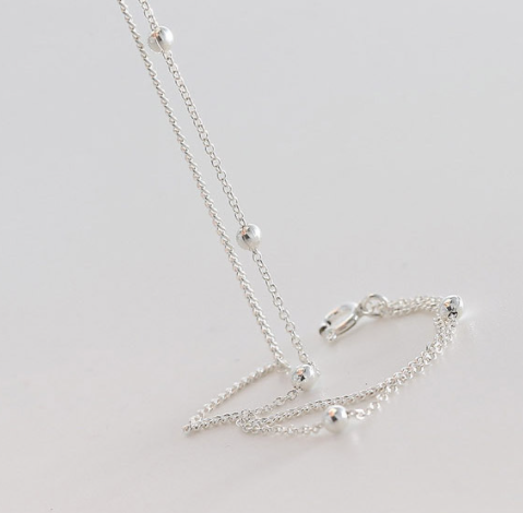 Elegant Double Layer Pearl Bracelet