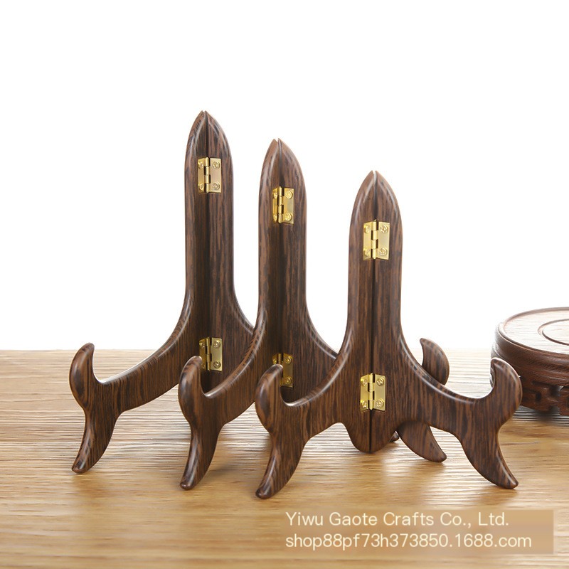 Imitation Wenge Tea Cake Stand